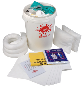 Clear Spill Oil Spill Bucket Kit - 50 Litres